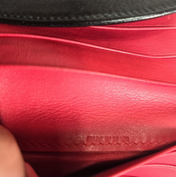 🔥💯AUTH VINTAGE CHRISTIAN DIOR DIOR CLASP COMPACT GAMAGUCHI LEATHER WALLET - Picture 11 of 15